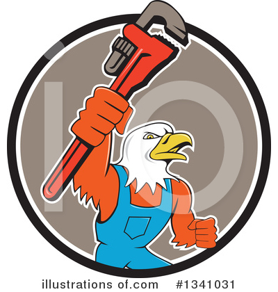 American Eagle Clipart #1341031 by patrimonio