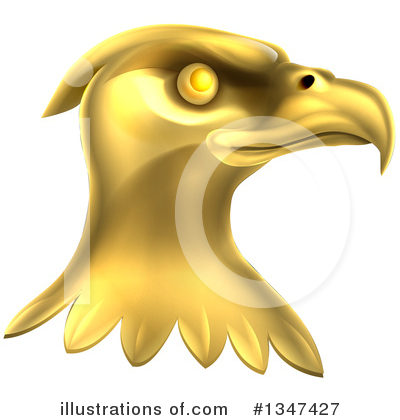 Royalty-Free (RF) Bald Eagle Clipart Illustration by AtStockIllustration - Stock Sample #1347427