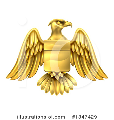Royalty-Free (RF) Bald Eagle Clipart Illustration by AtStockIllustration - Stock Sample #1347429