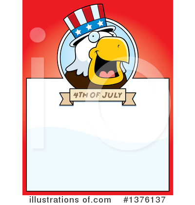 Royalty-Free (RF) Bald Eagle Clipart Illustration by Cory Thoman - Stock Sample #1376137
