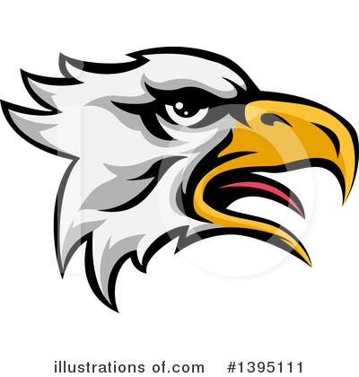 Royalty-Free (RF) Bald Eagle Clipart Illustration by AtStockIllustration - Stock Sample #1395111