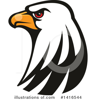American Eagle Clipart #1416544 by Vector Tradition SM
