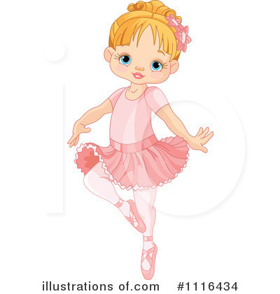 Royalty-Free (RF) Ballerina Clipart Illustration by Pushkin - Stock Sample #1116434