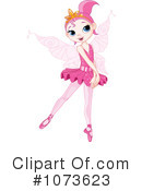 Ballerina Fairy Clipart #1073623 by Pushkin