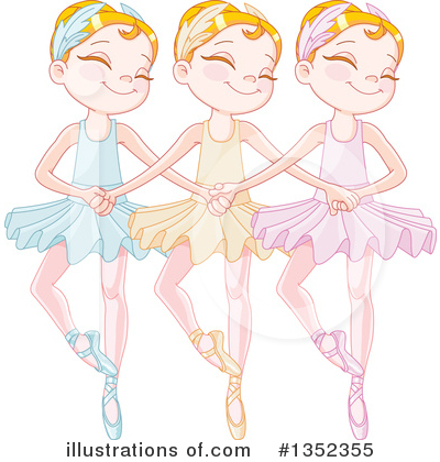 Royalty-Free (RF) Ballet Clipart Illustration by Pushkin - Stock Sample #1352355