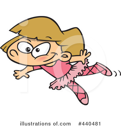 Royalty-Free (RF) Ballet Clipart Illustration by toonaday - Stock Sample #440481