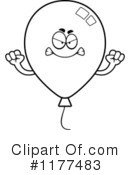 Balloon Clipart #1177483 by Cory Thoman