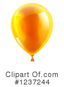 Balloon Clipart #1237244 by AtStockIllustration