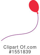 Balloon Clipart #1551839 by Cherie Reve
