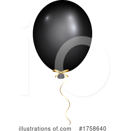 Party Balloon Clipart #1758640 by KJ Pargeter