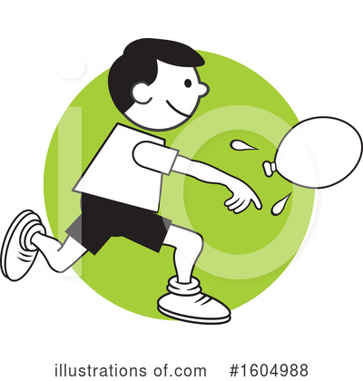 Royalty-Free (RF) Balloon Fight Clipart Illustration by Johnny Sajem - Stock Sample #1604988