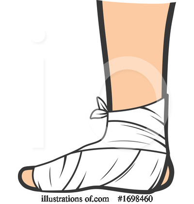 Injured Clipart #1698460 by Vector Tradition SM