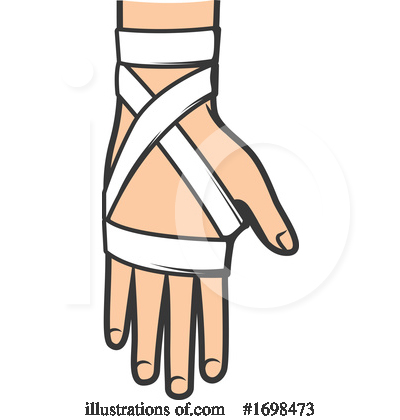 Injured Clipart #1698473 by Vector Tradition SM