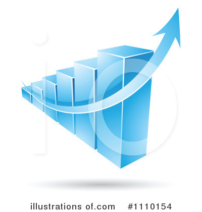Royalty-Free (RF) Bar Graph Clipart Illustration by cidepix - Stock Sample #1110154