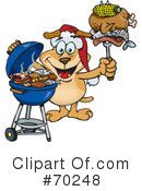 Barbecue Clipart #70248 by Dennis Holmes Designs
