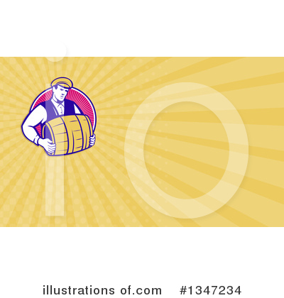 Royalty-Free (RF) Bartender Clipart Illustration by patrimonio - Stock Sample #1347234