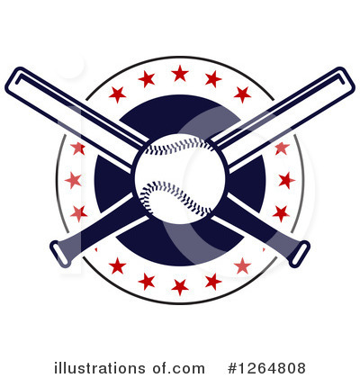 Royalty-Free (RF) Baseball Clipart Illustration by Vector Tradition SM - Stock Sample #1264808