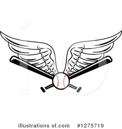 Baseball Clipart #1275719 by Vector Tradition SM