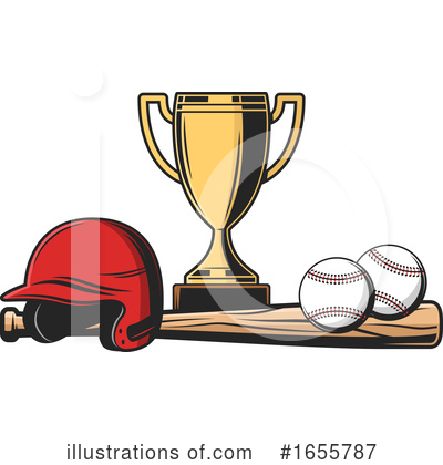 Royalty-Free (RF) Baseball Clipart Illustration by Vector Tradition SM - Stock Sample #1655787