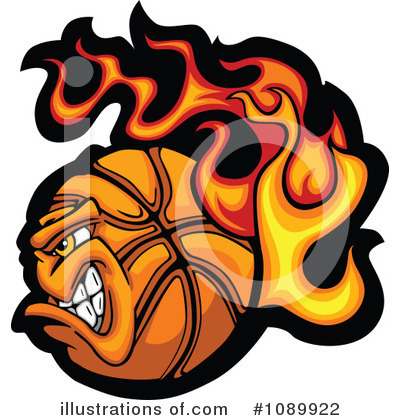 Royalty-Free (RF) Basketball Clipart Illustration by Chromaco - Stock Sample #1089922
