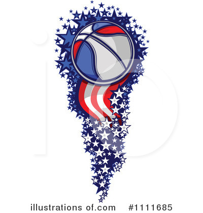 Royalty-Free (RF) Basketball Clipart Illustration by Chromaco - Stock Sample #1111685