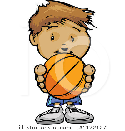 Royalty-Free (RF) Basketball Clipart Illustration by Chromaco - Stock Sample #1122127