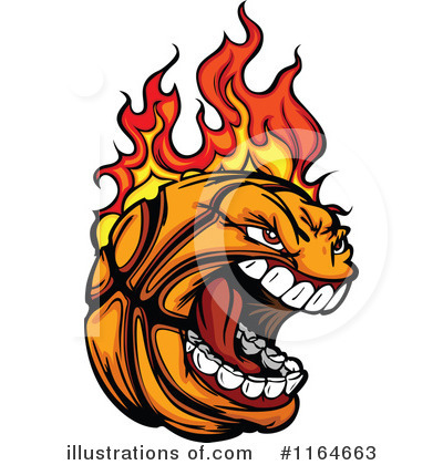 Flames Clipart #1164663 by Chromaco