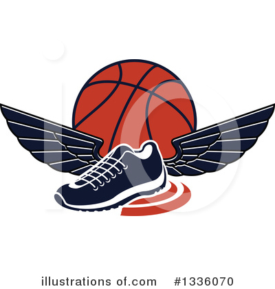 Royalty-Free (RF) Basketball Clipart Illustration by Vector Tradition SM - Stock Sample #1336070
