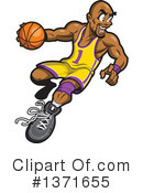 Basketball Clipart #1371655 by Clip Art Mascots
