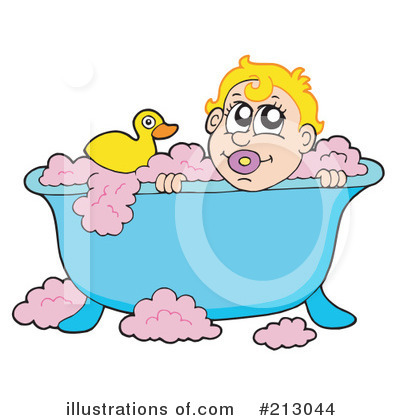 Bath Clipart #213044 - Illustration by visekart