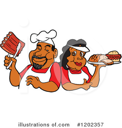 Ribs Clipart #1202357 by LaffToon