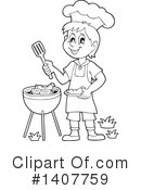 Bbq Clipart #1407759 by visekart