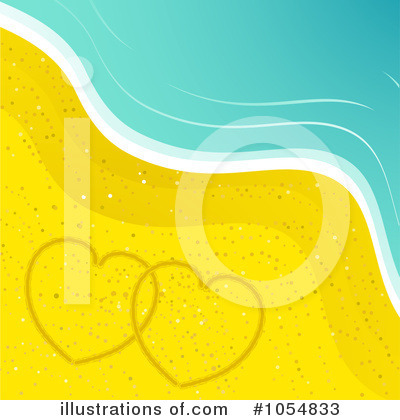 Royalty-Free (RF) Beach Clipart Illustration by elaineitalia - Stock Sample #1054833