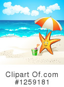 Beach Clipart #1259181 by merlinul