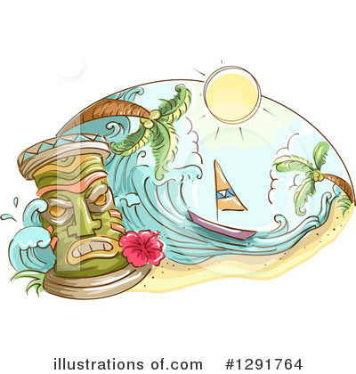Royalty-Free (RF) Beach Clipart Illustration by BNP Design Studio - Stock Sample #1291764