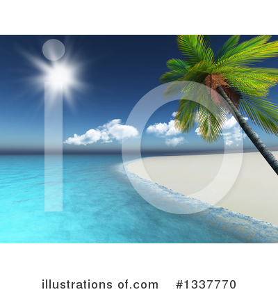 Palm Tree Clipart #1337770 by KJ Pargeter