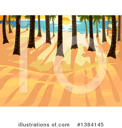 Palm Trees Clipart #1384145 by BNP Design Studio