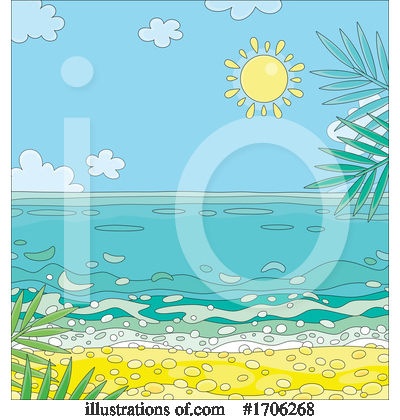 Seascape Clipart #1706268 by Alex Bannykh