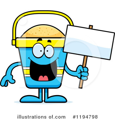 Beach Pail Clipart #1194798 by Cory Thoman