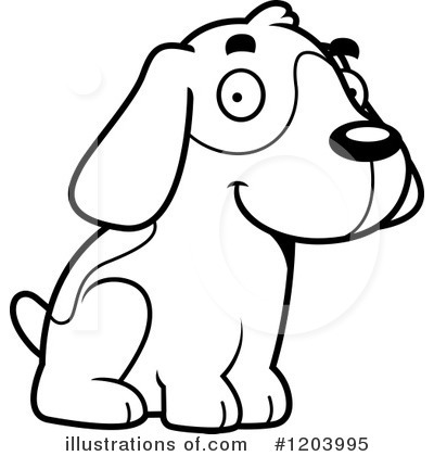 Beagle Clipart #1203995 by Cory Thoman