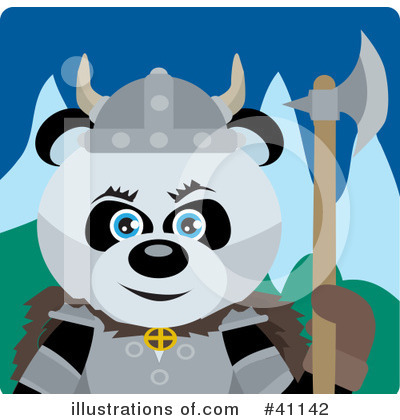 Panda Clipart #41142 by Dennis Holmes Designs