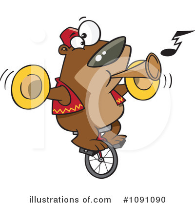 Unicycle Clipart #1091090 by toonaday