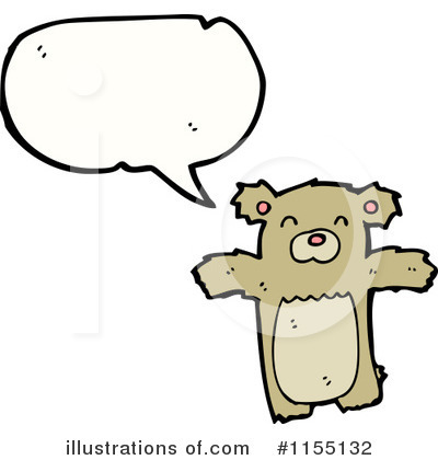 Royalty-Free (RF) Bear Clipart Illustration by lineartestpilot - Stock Sample #1155132