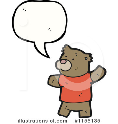 Royalty-Free (RF) Bear Clipart Illustration by lineartestpilot - Stock Sample #1155135