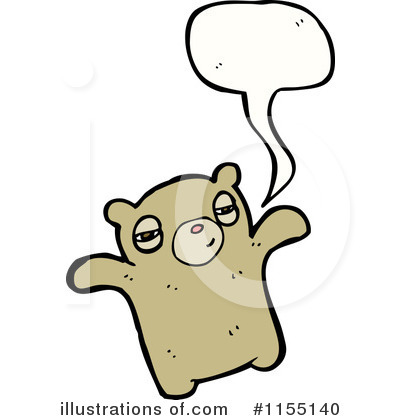 Royalty-Free (RF) Bear Clipart Illustration by lineartestpilot - Stock Sample #1155140