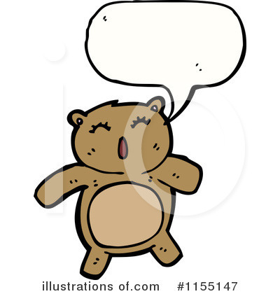 Royalty-Free (RF) Bear Clipart Illustration by lineartestpilot - Stock Sample #1155147