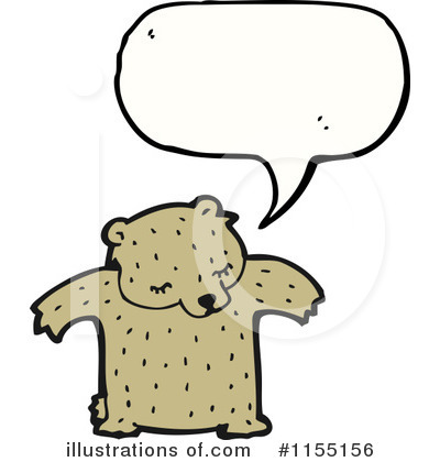 Royalty-Free (RF) Bear Clipart Illustration by lineartestpilot - Stock Sample #1155156