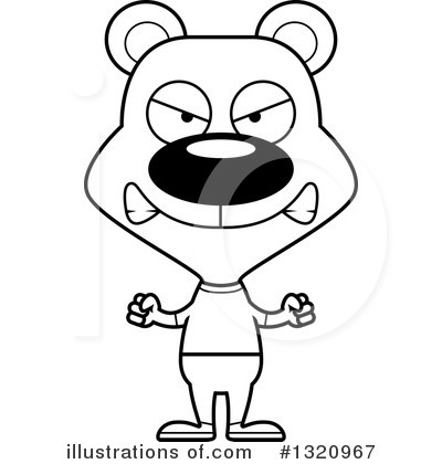 Royalty-Free (RF) Bear Clipart Illustration by Cory Thoman - Stock Sample #1320967