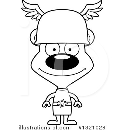 Royalty-Free (RF) Bear Clipart Illustration by Cory Thoman - Stock Sample #1321028