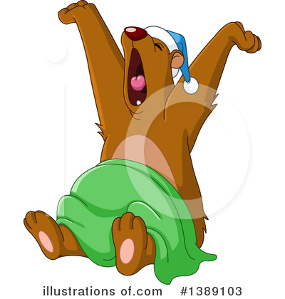 Royalty-Free (RF) Bear Clipart Illustration by yayayoyo - Stock Sample #1389103